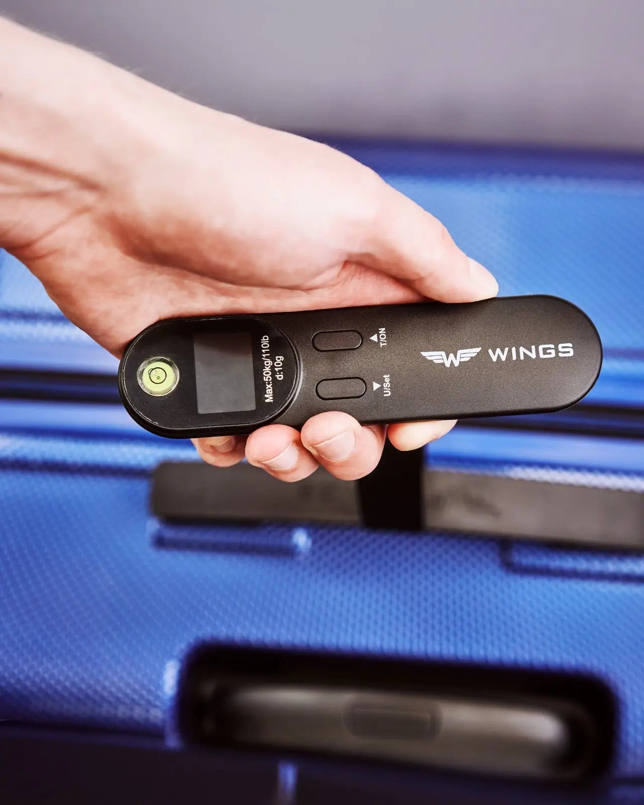 Elektroniczna waga podróżna do bagażu WINGS TRAVEL MUST HAVE
