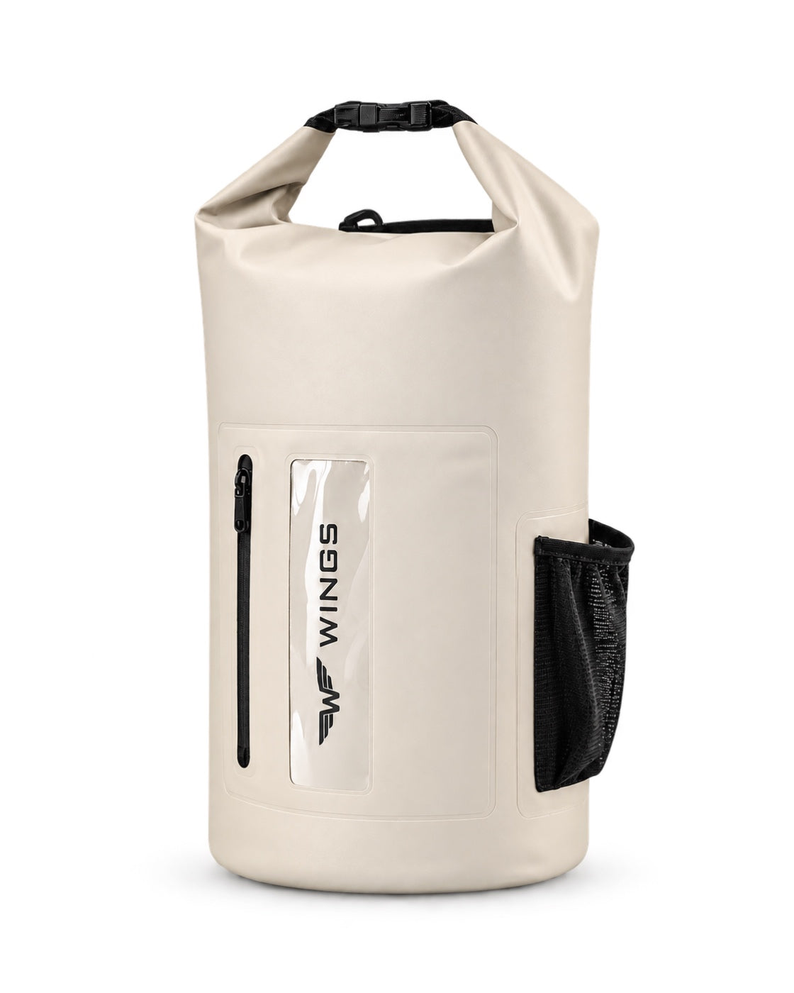 Dry Bag 22L, jossa on repputoiminto, BEIGE