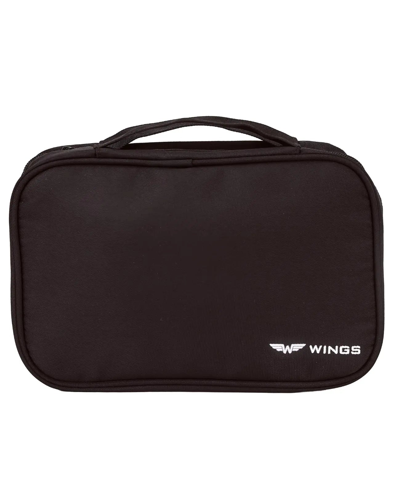 Składana kosmetyczka WINGS z wieszaczkiem BLACK TRAVEL MUST HAVE
