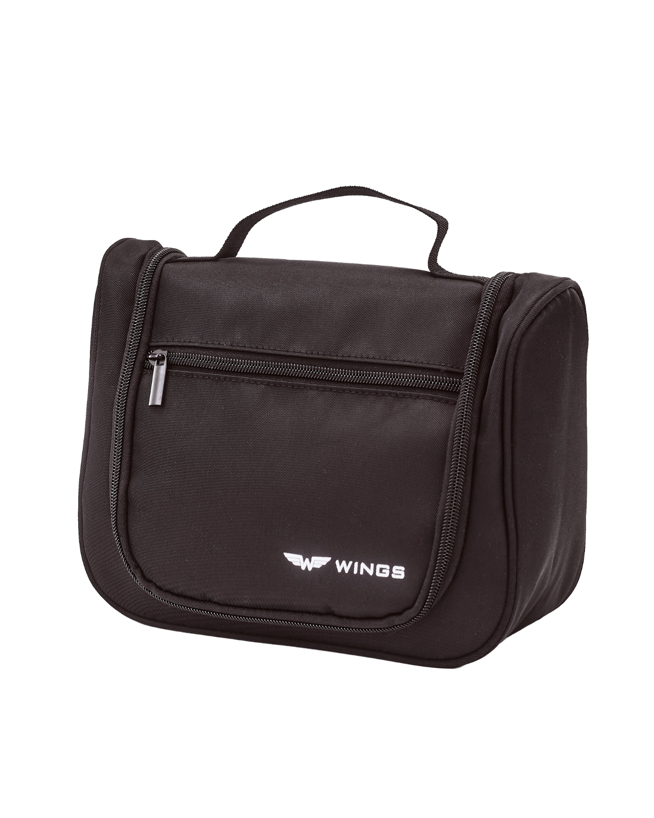 Foldable BLACK Travel Toiletry Bag