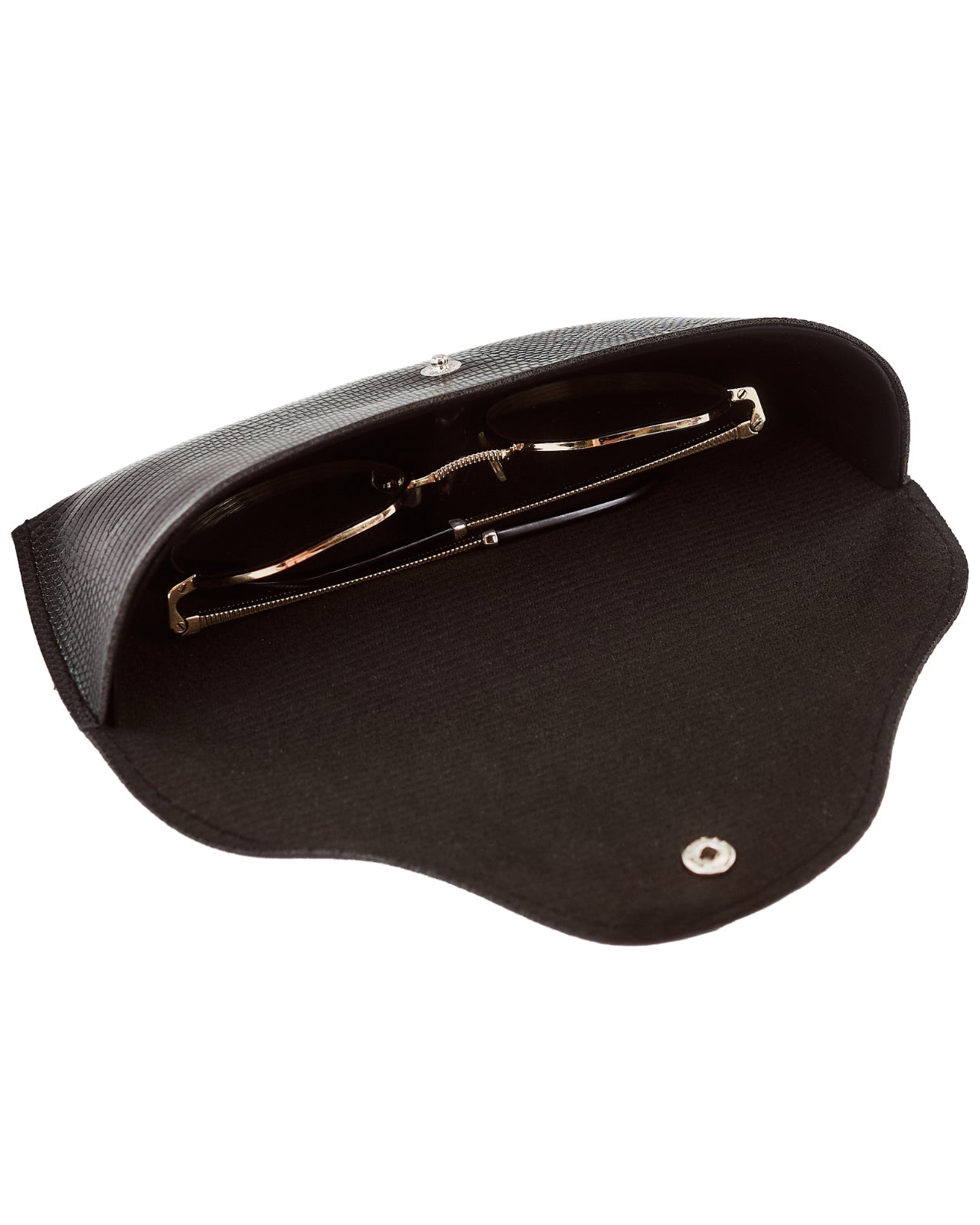 Eleganckie etui WINGS na okulary - BLACK TRAVEL MUST HAVE
