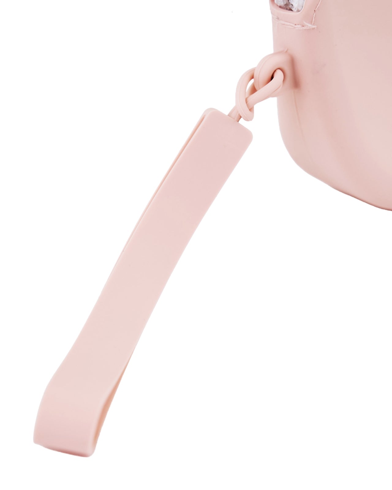 Silikonowe etui na okulary z paskiem WINGS - PINK TRAVEL MUST HAVE