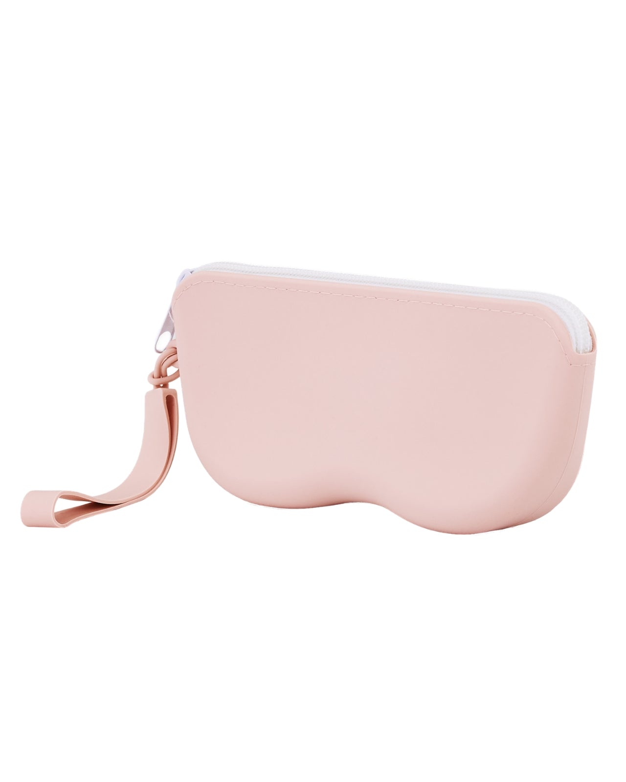 Silikonowe etui na okulary z paskiem WINGS - PINK TRAVEL MUST HAVE