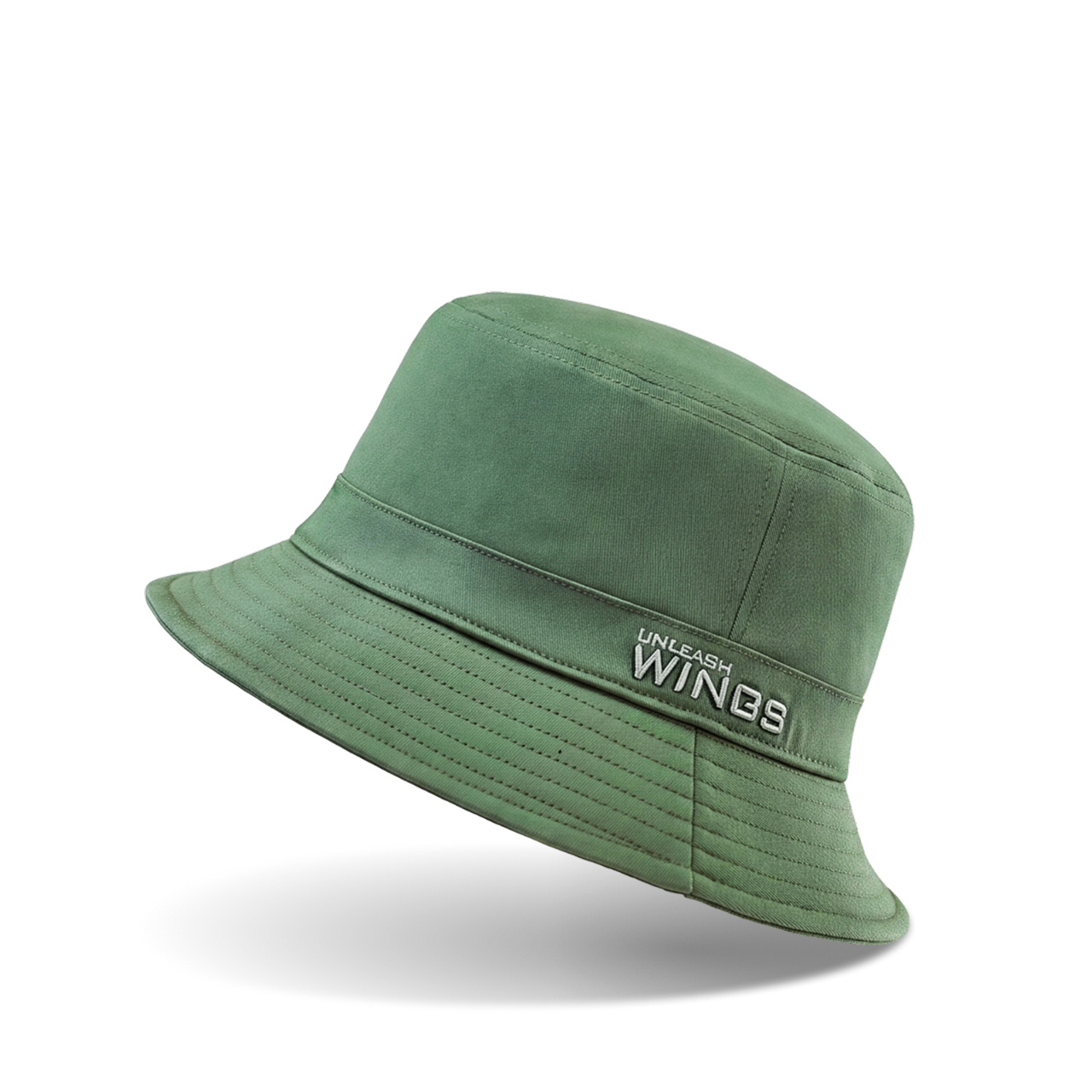 Bucket Hat WINGS UNLEASH bavlněný klobouk ARMY GREEN