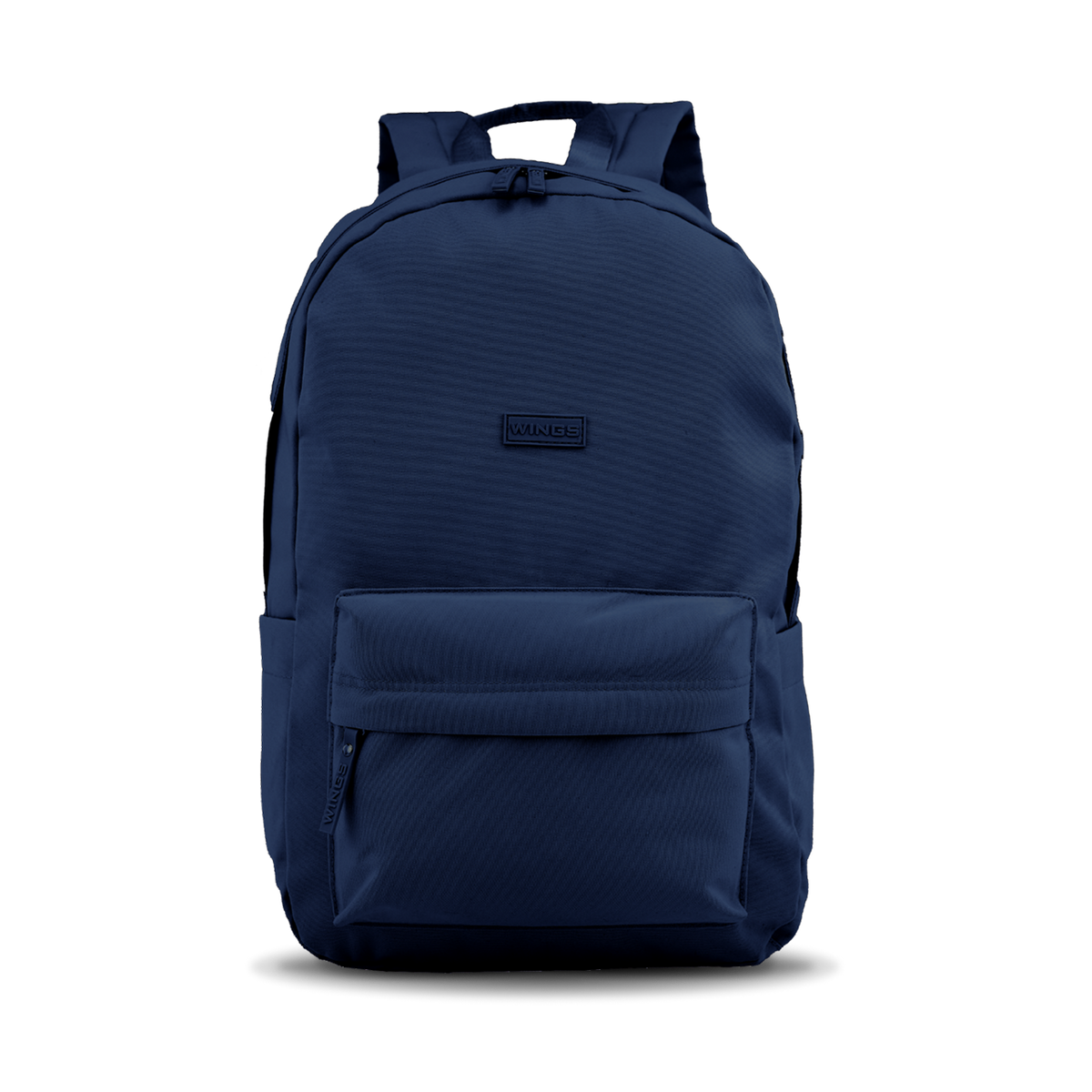 WINGS lightweight school backpack for a 17-inch laptop, 21 L, for school and university, NAVY BLUE