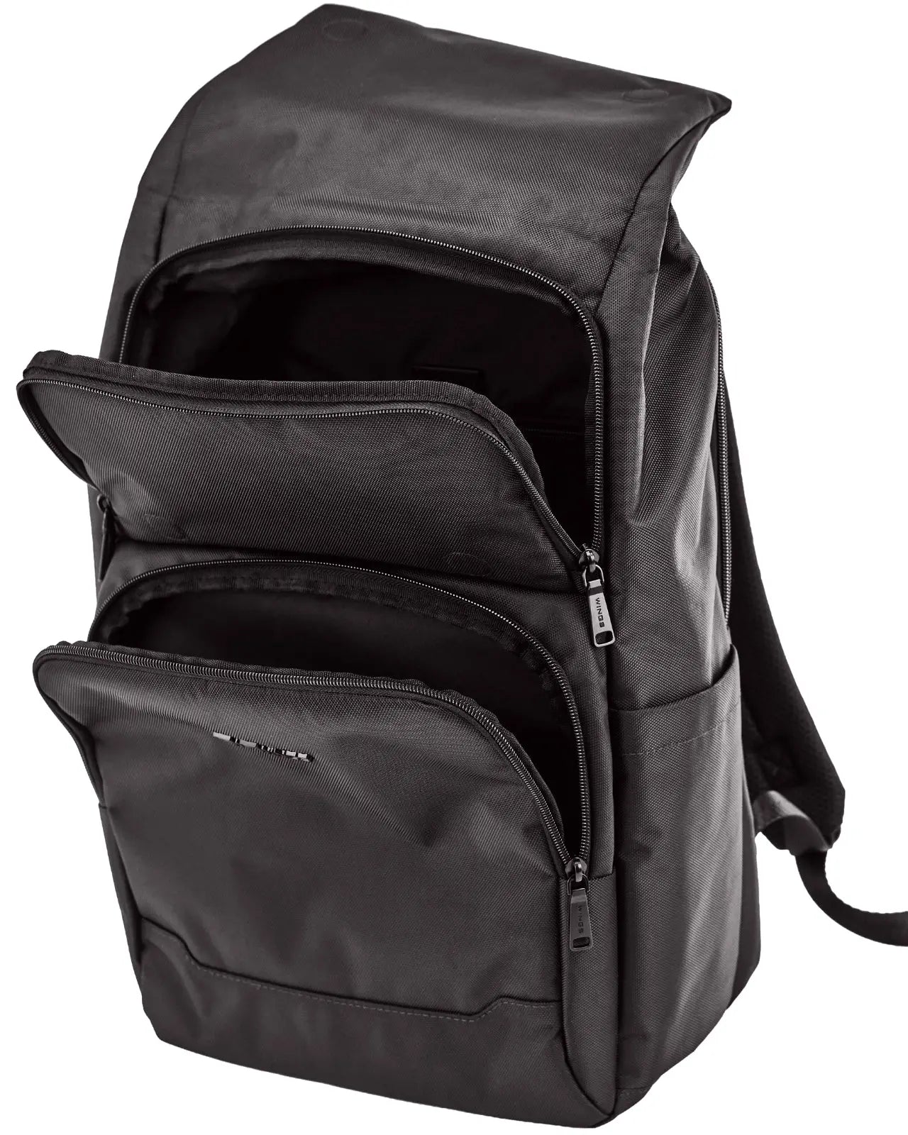 Plecak męski BRANT WINGS na laptop 17 cali podróżny 22L BLACK BRANT COLLECTION