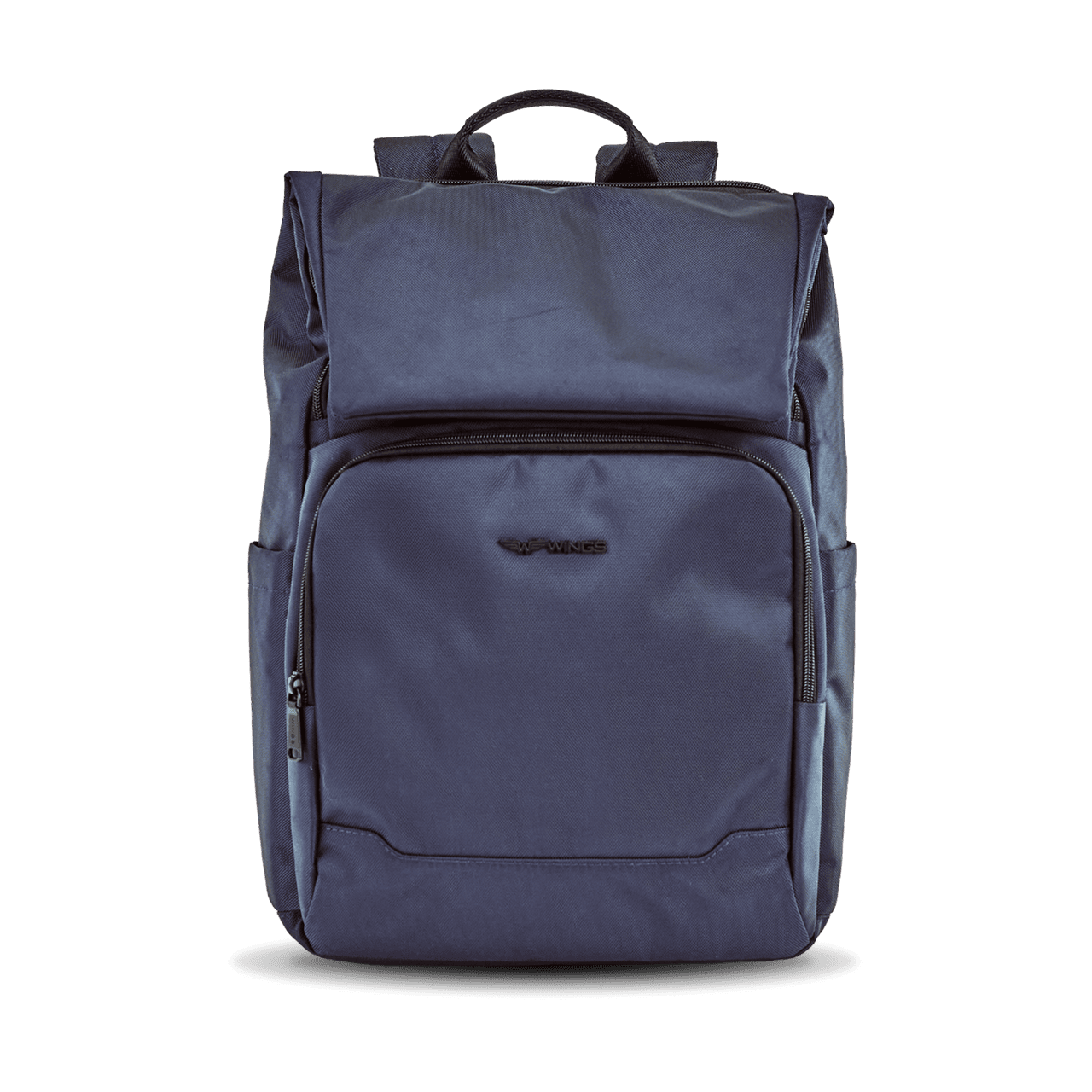 17 inch laptop backpack leather BRANT men's backpack WINGS for 17-inch laptops, travel 22L DARK BLUE -