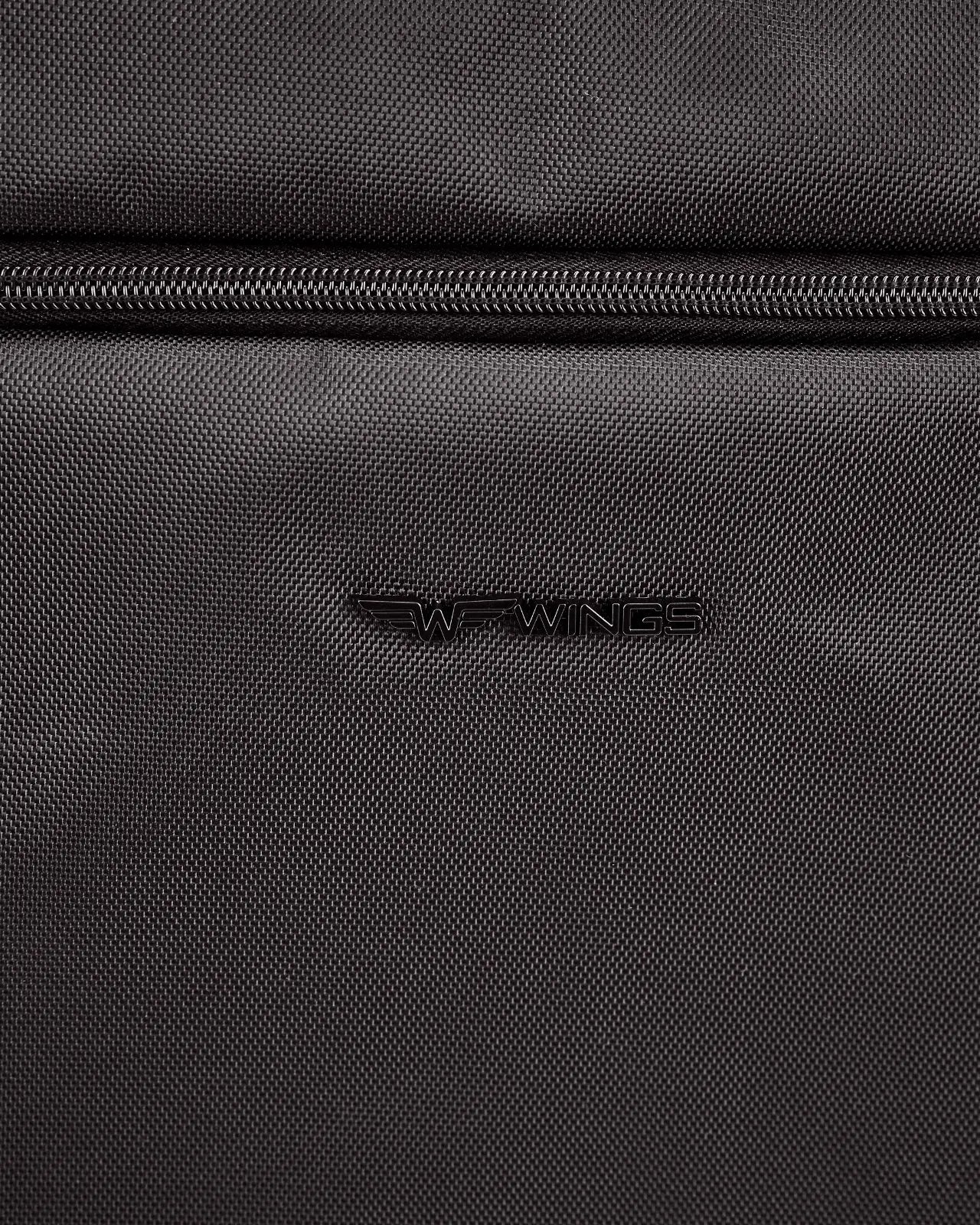 Duży plecak podróżny kabinowy WINGS BRANT na laptop BLACK BRANT COLLECTION