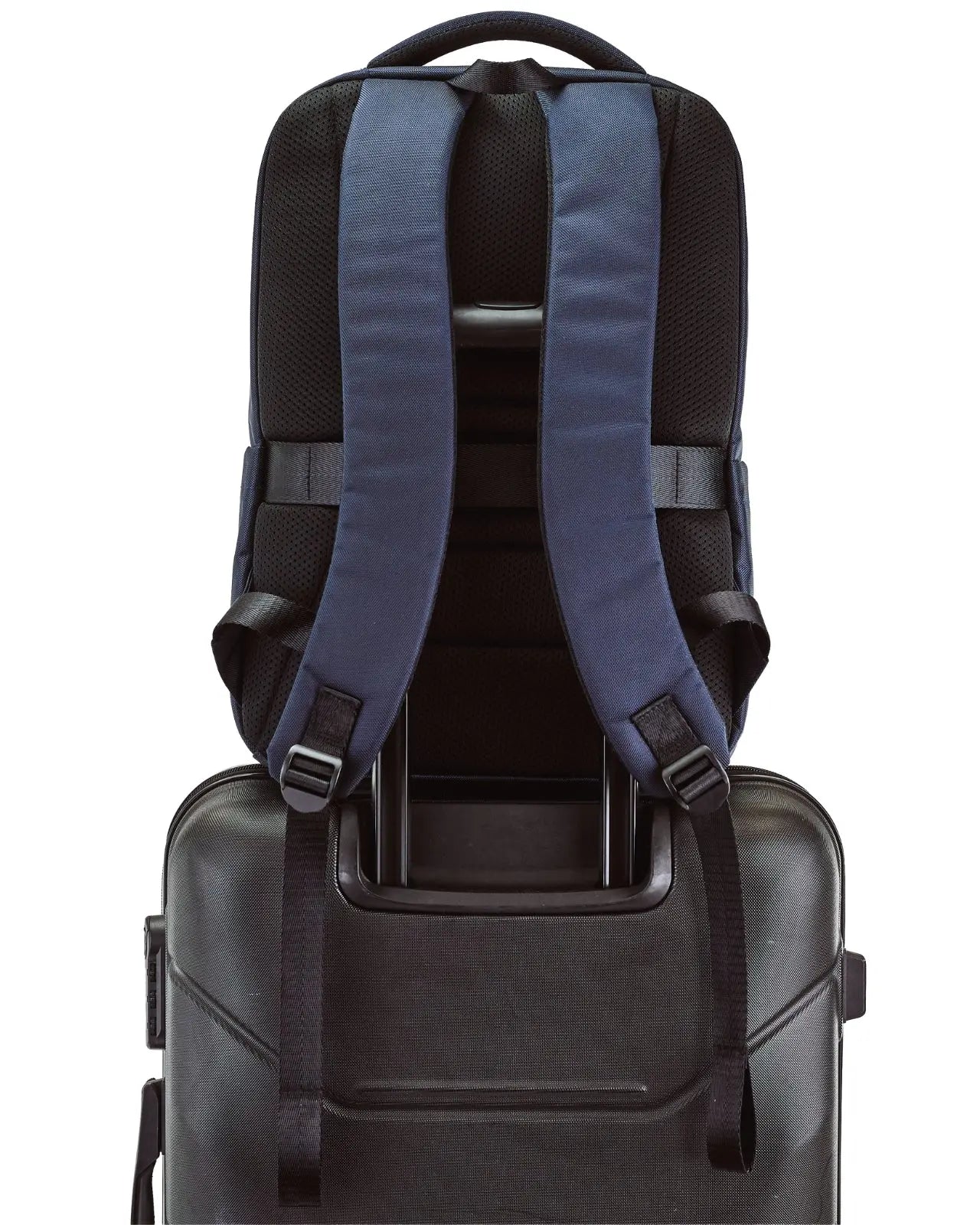 Duży plecak podróżny kabinowy WINGS BRANT na laptop DARK BLUE BRANT COLLECTION