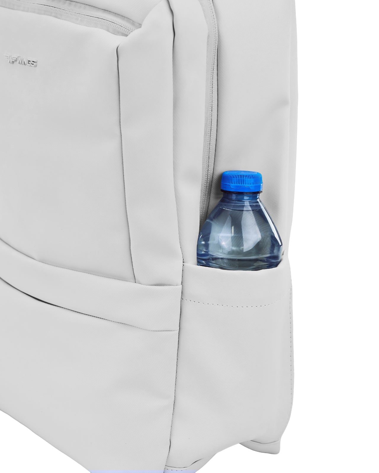 WINGS CBP003 handbagagerugzak met laptopvak en rugventilatiesysteem, grijs
