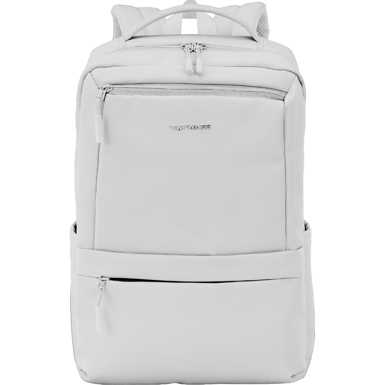 WINGS CBP003 handbagagerugzak met laptopvak en rugventilatiesysteem, grijs