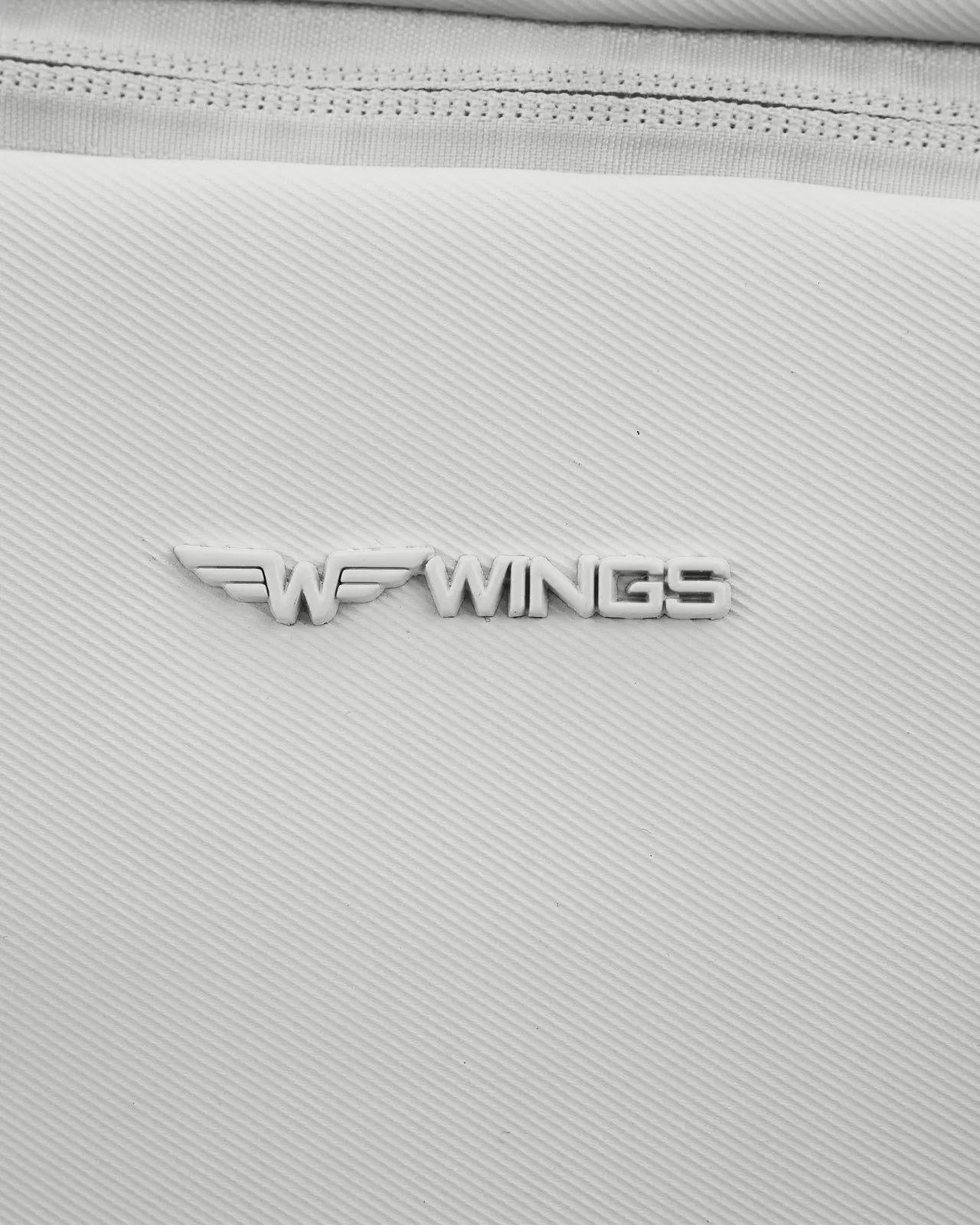 Plecak kabinowy WINGS CBP003 bagaż z kieszenią na laptop i systemem wentylacji pleców GREY CABIN BACKPACK