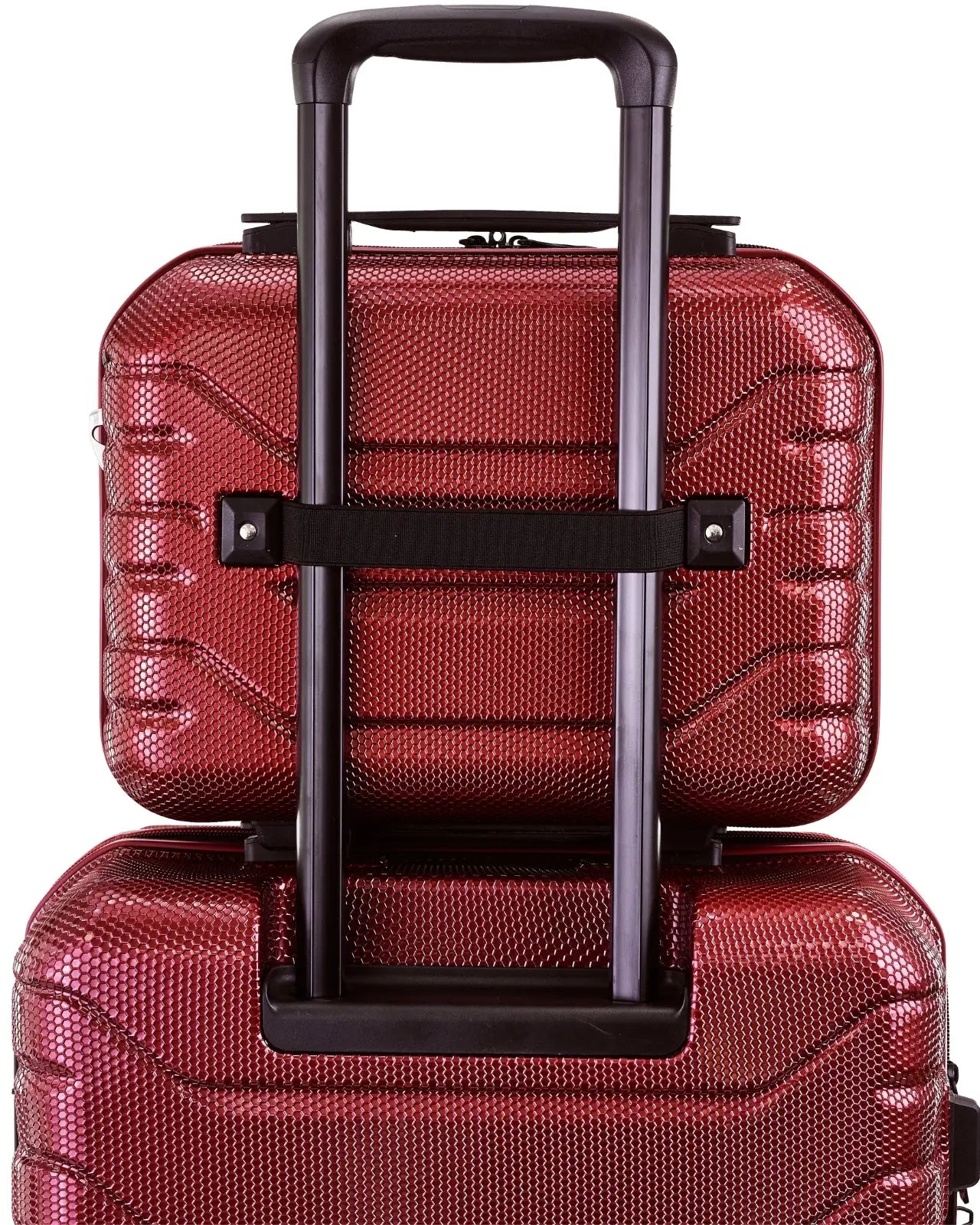 Kuferek podróżny Wings CRAKE kosmetyczka 14" WINE RED CRAKE COLLECTION