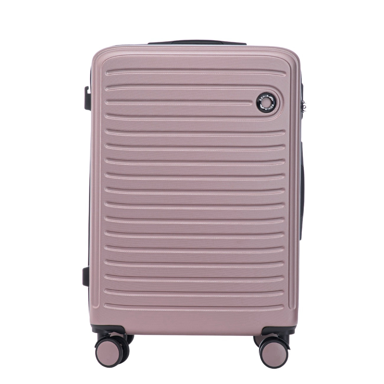 Среден куфар Wings ABS+ COOT 24" РОЗОВО ЗЛАТО