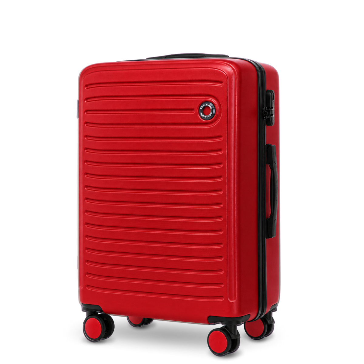 Medium Suitcase Wings ABS+ COOT 24" Red
