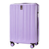 Large WINGS GREBE 28" suitcase WHITE PURPLE