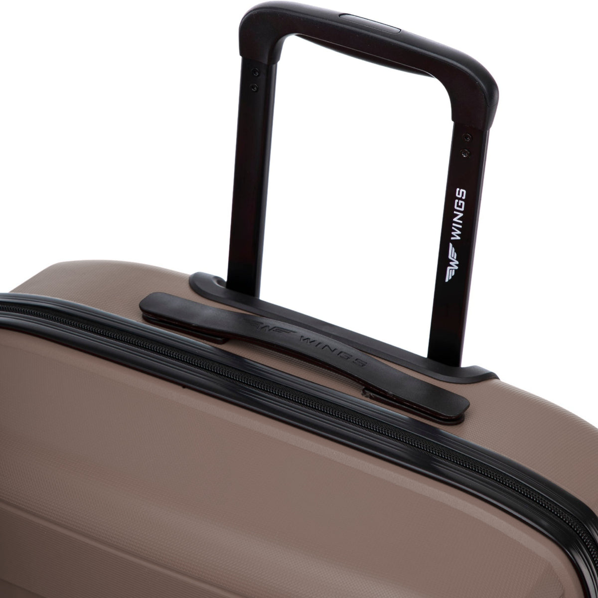 Wings HAWFINCH 3.0 set of 3 polypropylene suitcases COFFEE