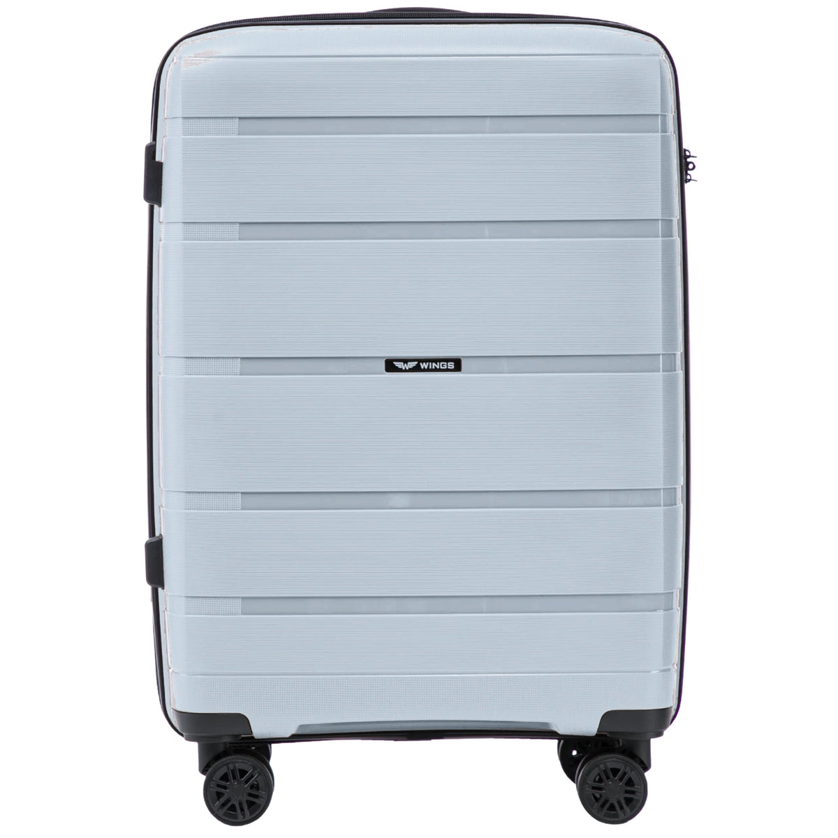 Wings HAWFINCH 3.0 set of 3 polypropylene suitcases LIGHT BLUE