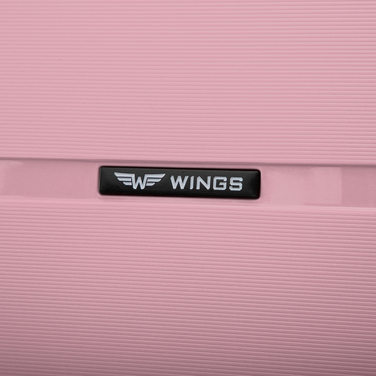 Комплект із 3 валіз Wings HAWFINCH 3.0 з поліпропілену біло-рожевого кольору