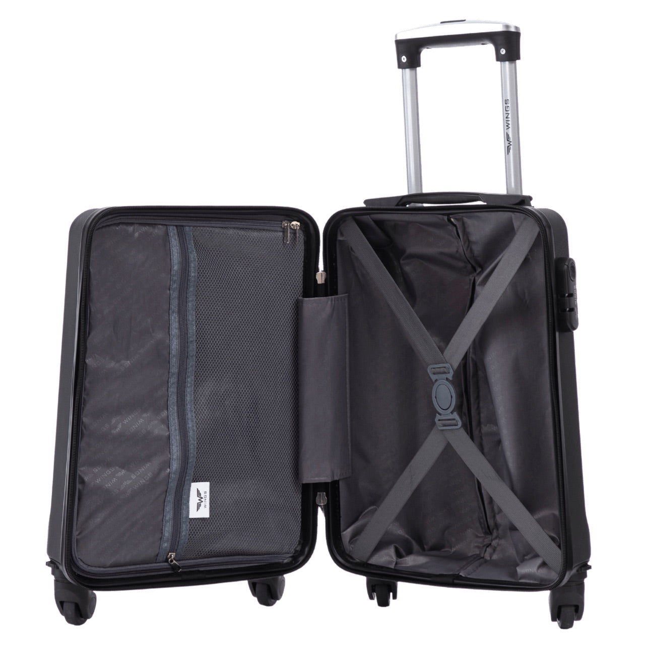 Walizka kabinowa Wings 18" KESTREL BLACK KESTREL COLLECTION