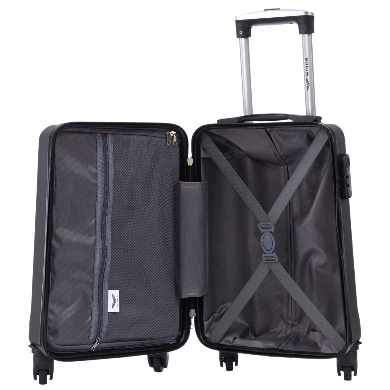 Walizka kabinowa Wings 18" KESTREL DARK GREY KESTREL COLLECTION