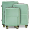 3-teiliges Kofferset Wings PC MAGPIE ARMY GREEN mit Gummirollen