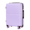 Vidutinis lagaminas WINGS MAGPIE 24" baltos ir violetinės spalvos