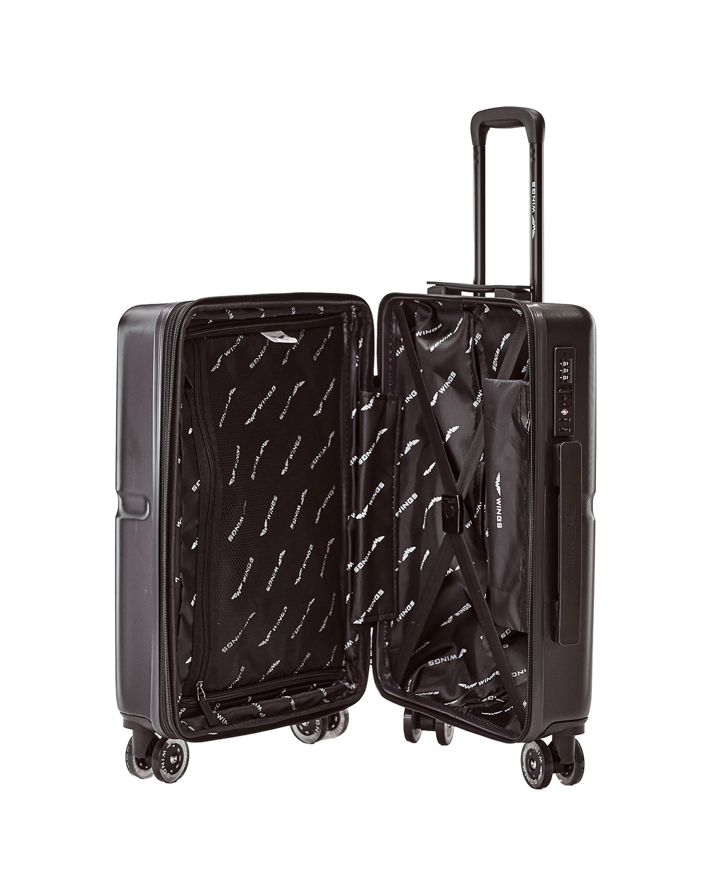 WINGS MAGPIE 20" BLACK KABINBŐRÖND