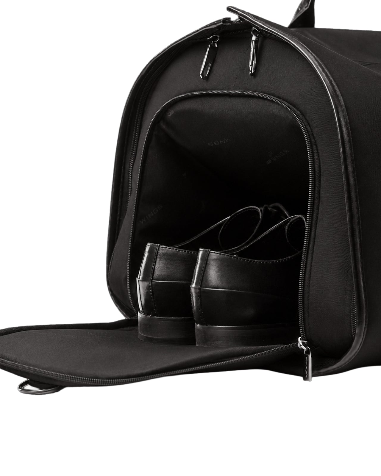 Geantă elegantă 2 în 1 pentru costum WINGS BLACK