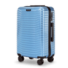 KÖZEPES méretű bőrönd WINGS PC SEA 2.0 EAGLE 24" SILVER BLUE