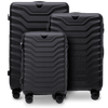 Set de 3 valize Wings PEAFOWL BLACK