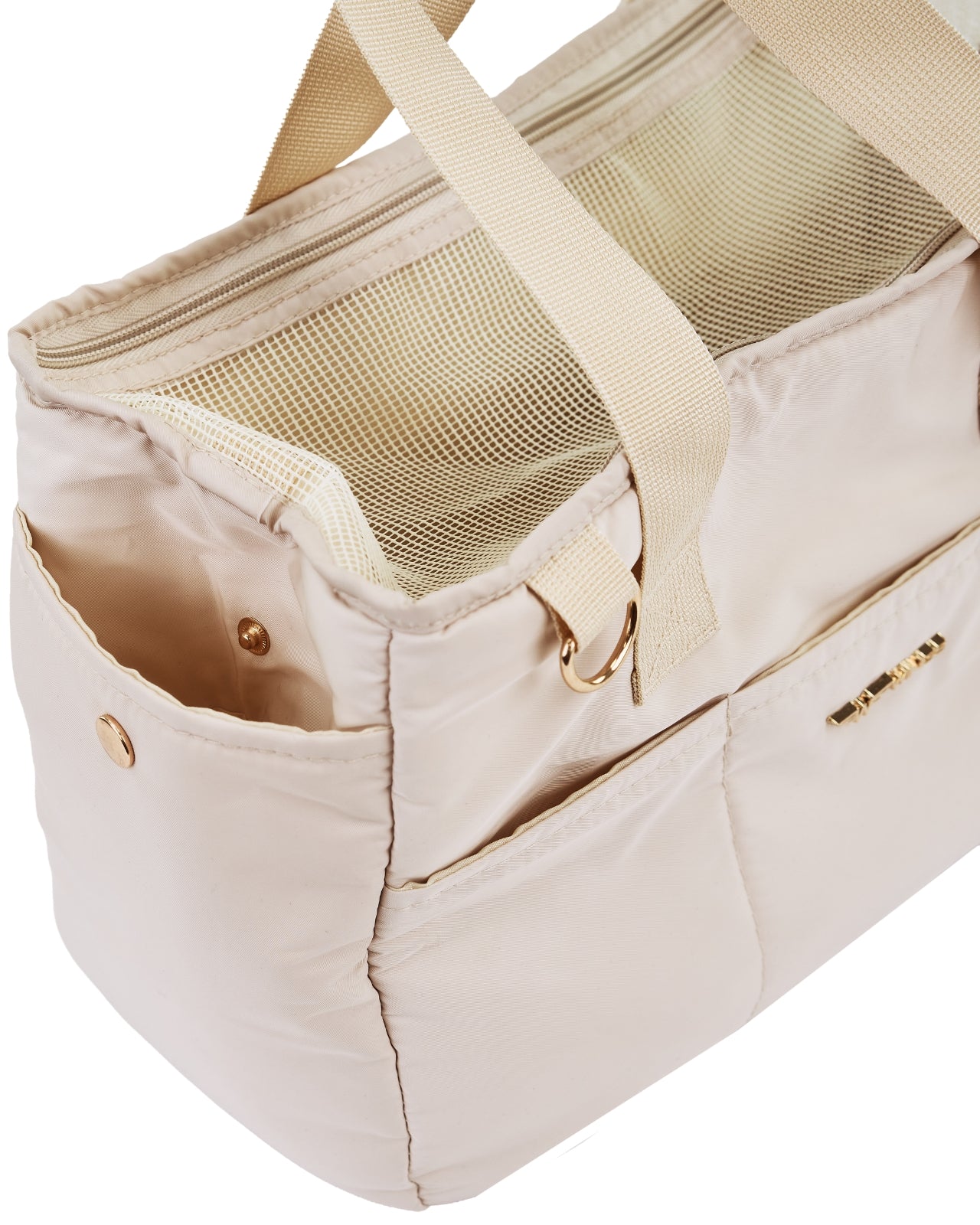 Prepravka pre zvieratá WINGS s držiakom na kufor BEIGE