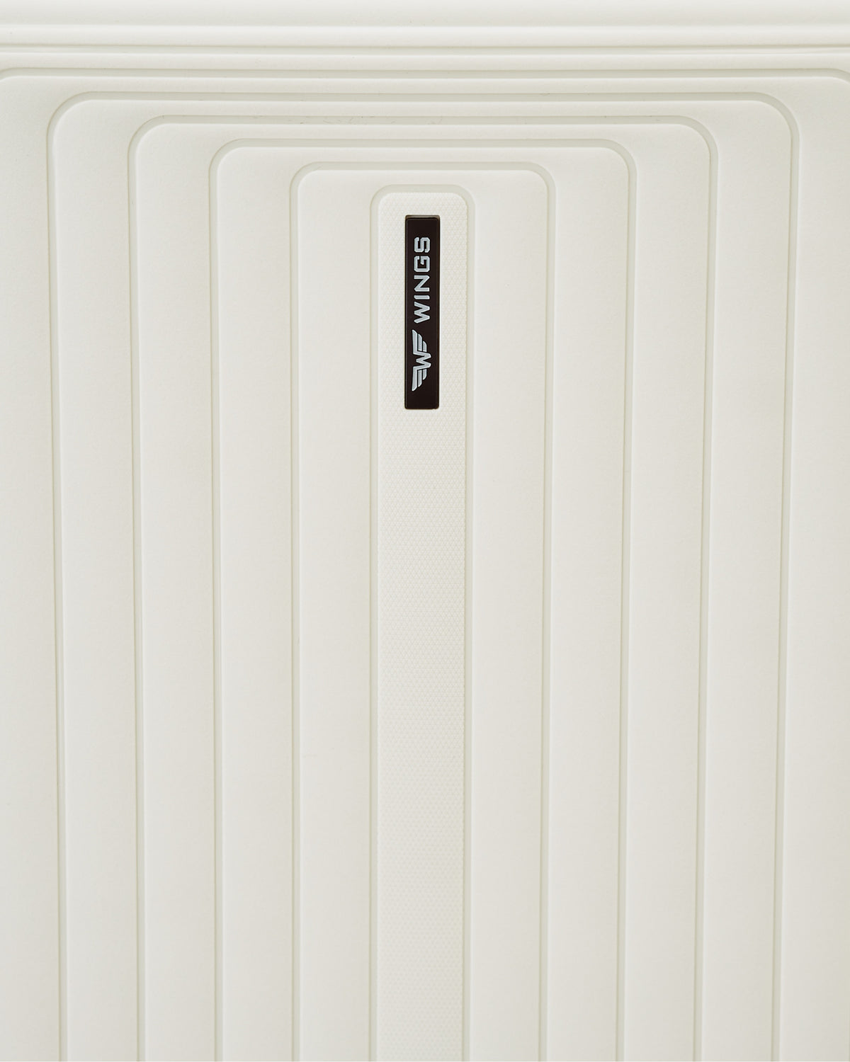 LARGE WINGS PUFFIN 28" SUITCASE OFF WHITE + BEIGE