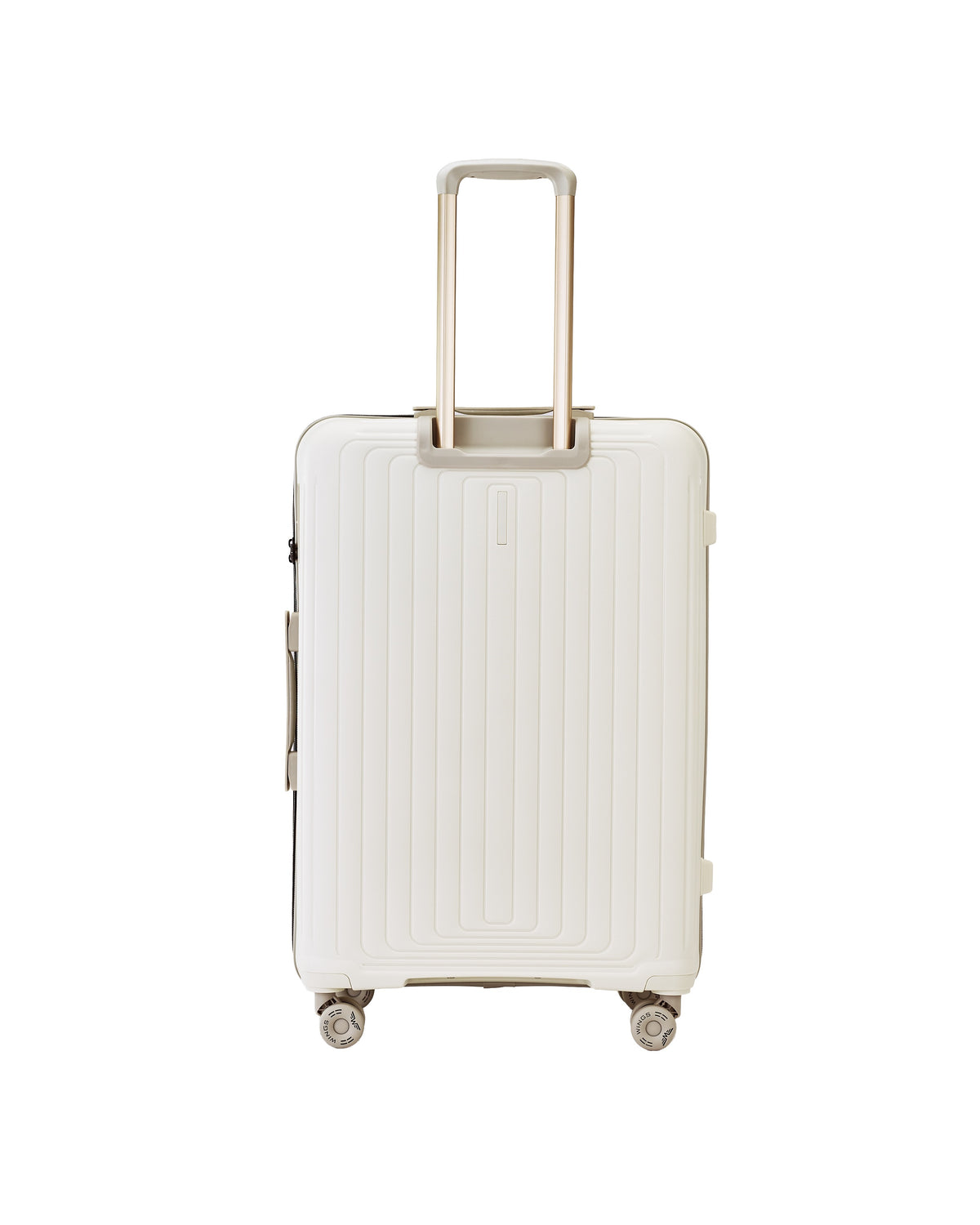LARGE WINGS PUFFIN 28" SUITCASE OFF WHITE + BEIGE