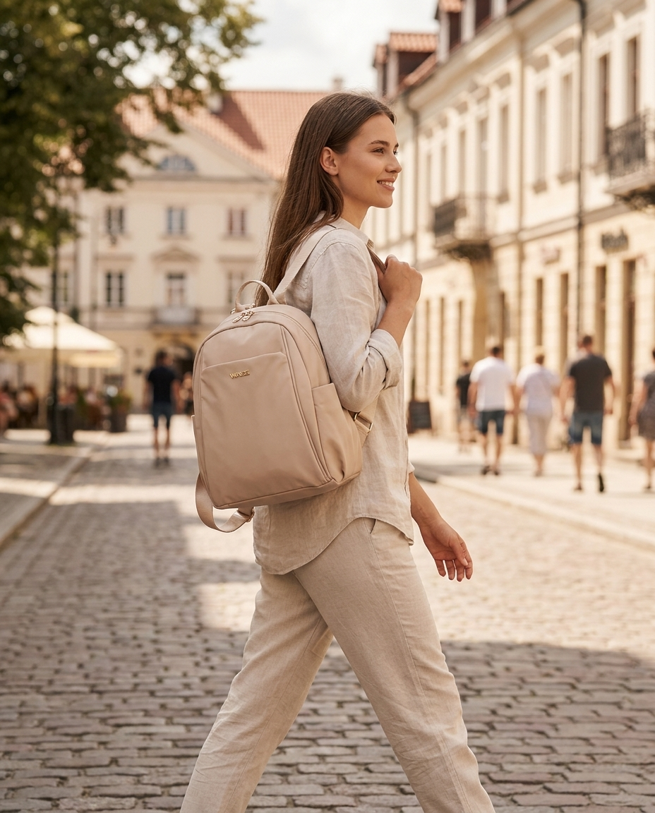 Mestský batoh WINGS ROSELLA 9L BEIGE