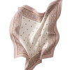 Dámský šátek WINGS béžový 90x90 cm elegantní orientální motiv