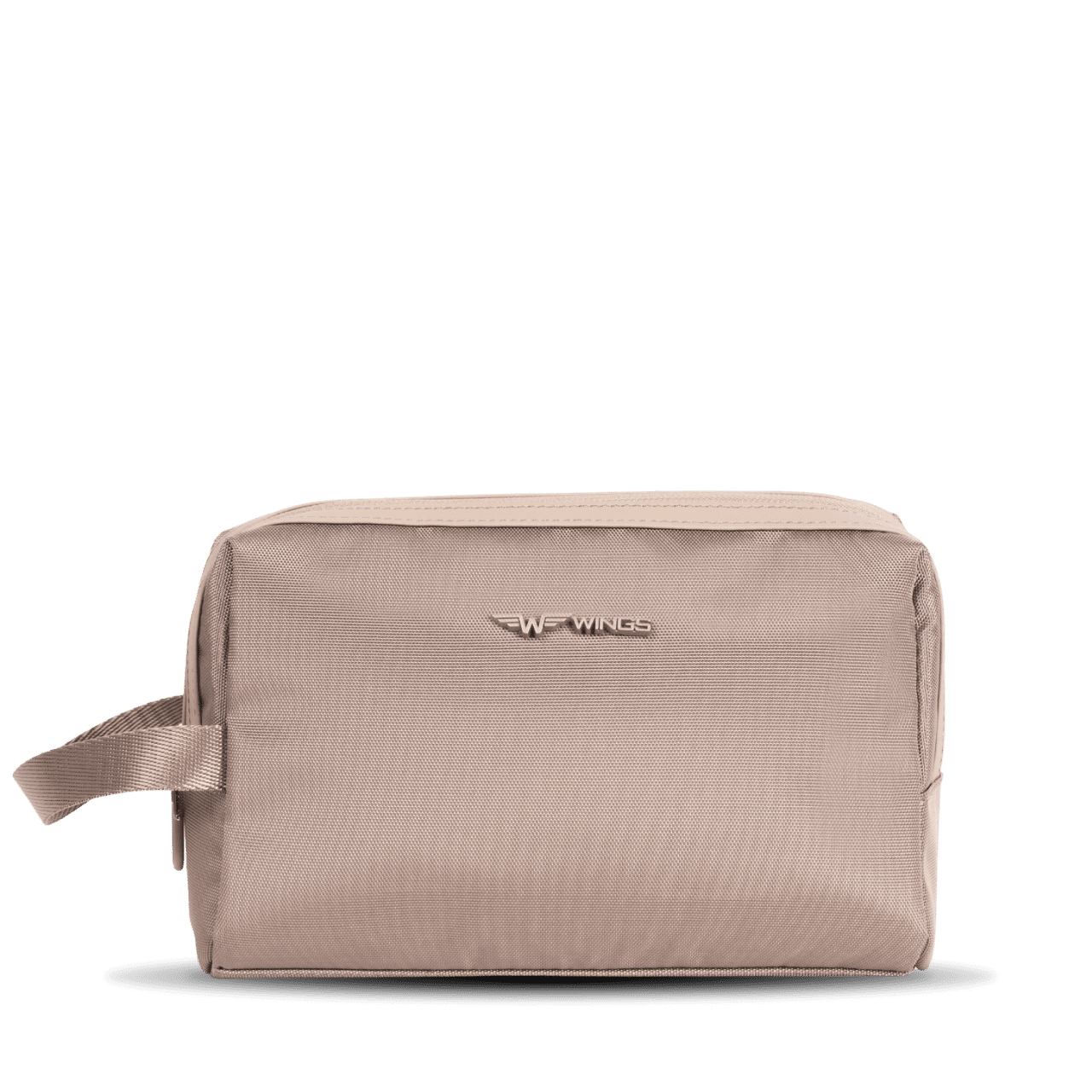 WINGS Lille kosmetikpung med ét rum SKYLARK beige