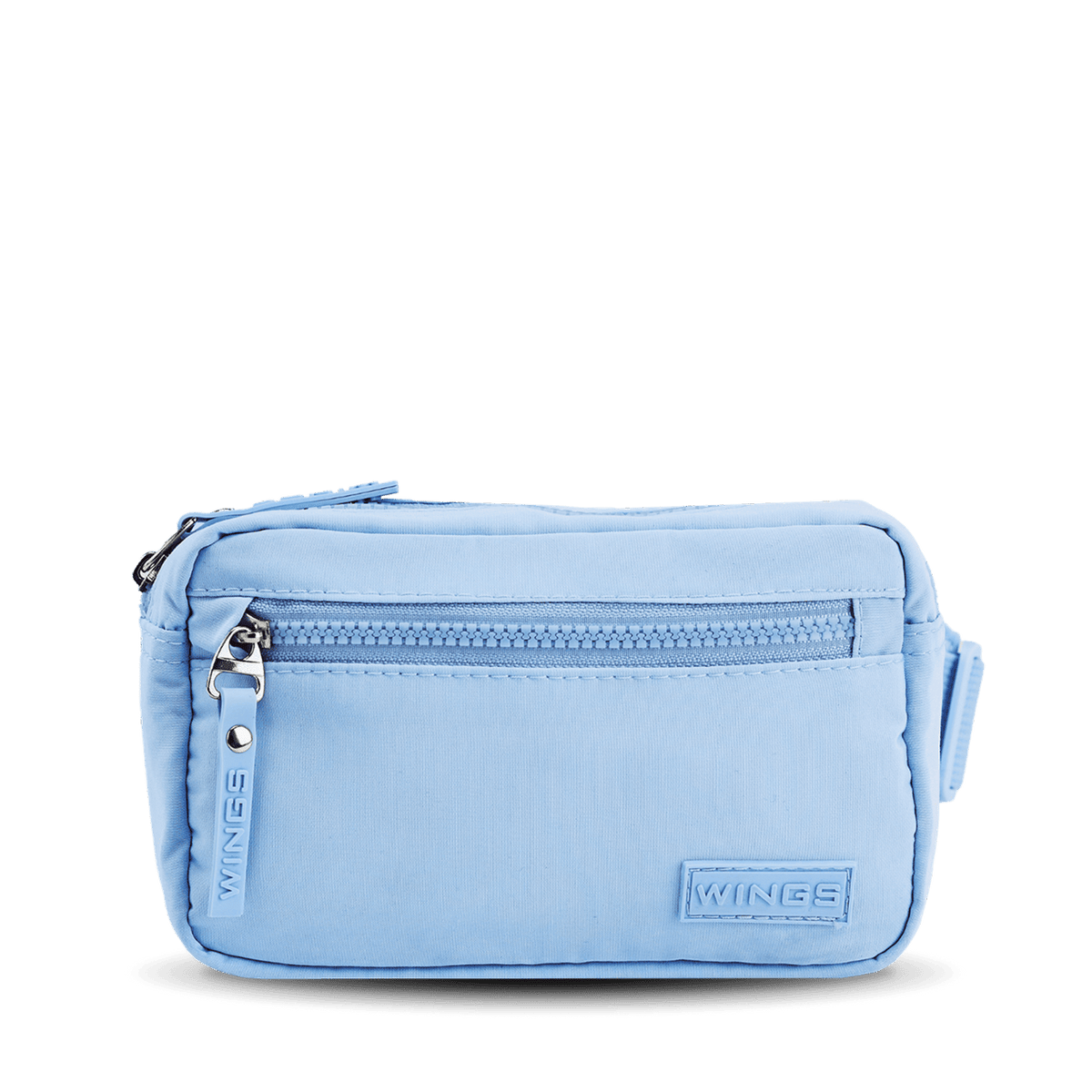 WINGS SOLENNE waist bag, lightweight urban belt pouch, BLUE