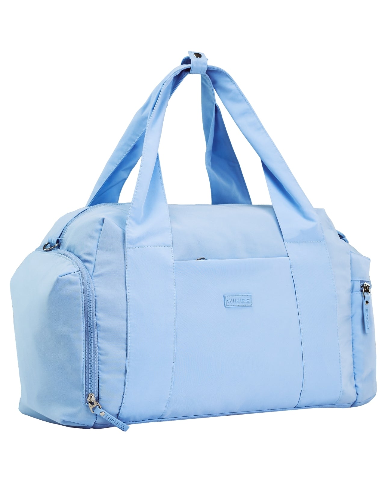 WINGS SOLENNE sports bag with shoe pocket and suitcase strap BLUE