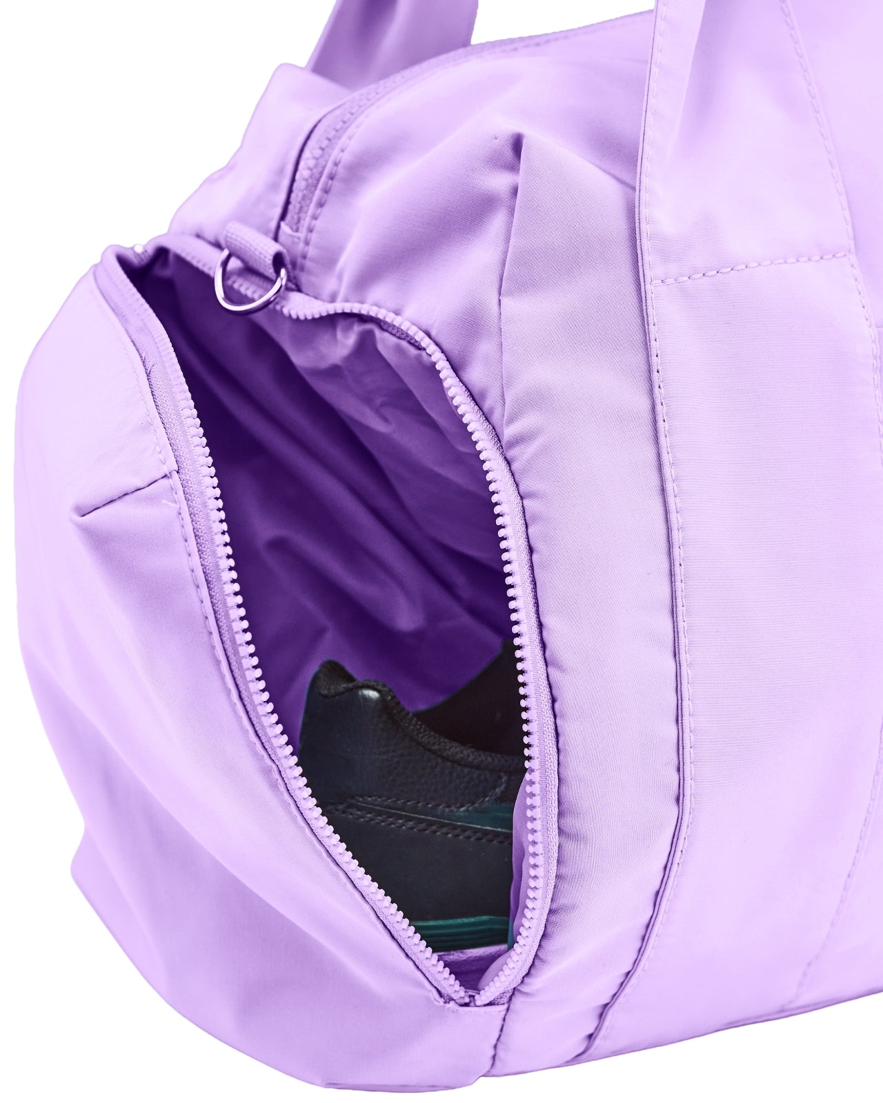 WINGS SOLENNE sports bag with shoe pocket and suitcase strap PURPLE
