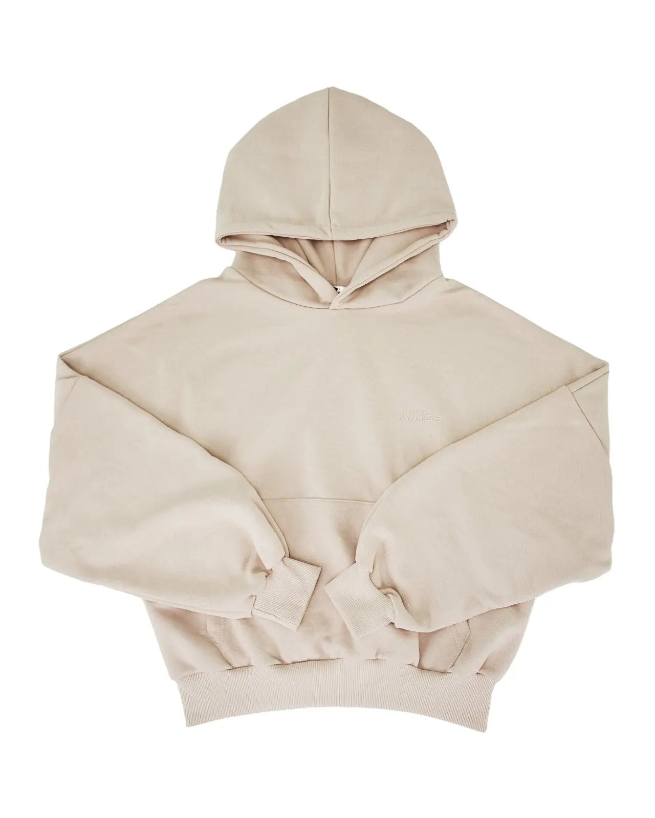 Komplet dresowy WINGS UNLEASH damski oversize bawełna BEIGE WINGS UNLEASH