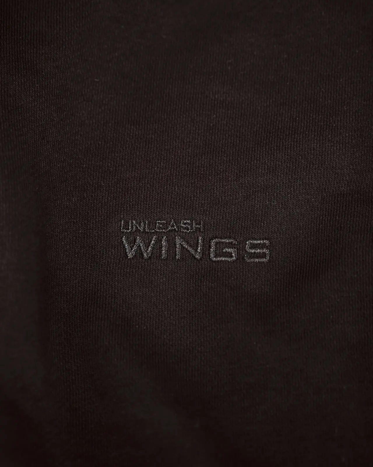 Komplet dresowy WINGS UNLEASH damski oversize bawełna BLACK WINGS UNLEASH