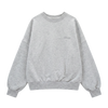 Dámská mikina CREWNECK oversize UNLEASH WINGS ŠEDÁ