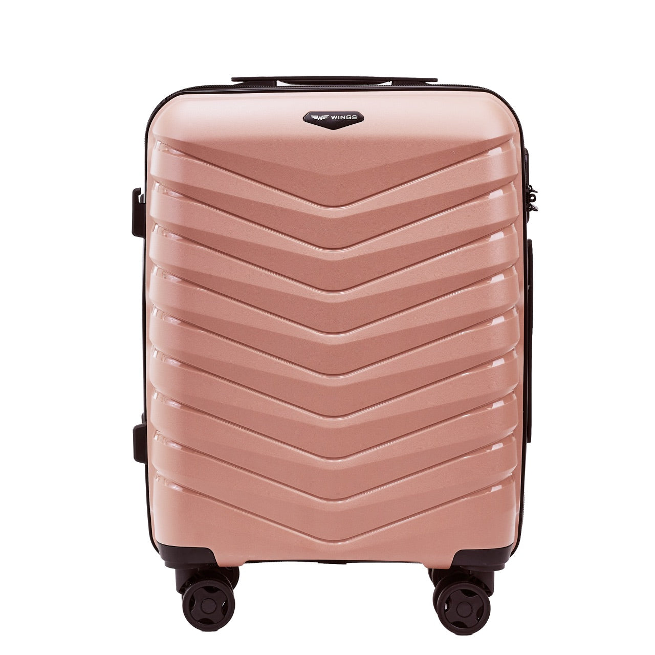 Walizka kabinowa Wings PHOENIX 2.0 polipropylen 20" ROSE GOLD PHOENIX COLLECTION
