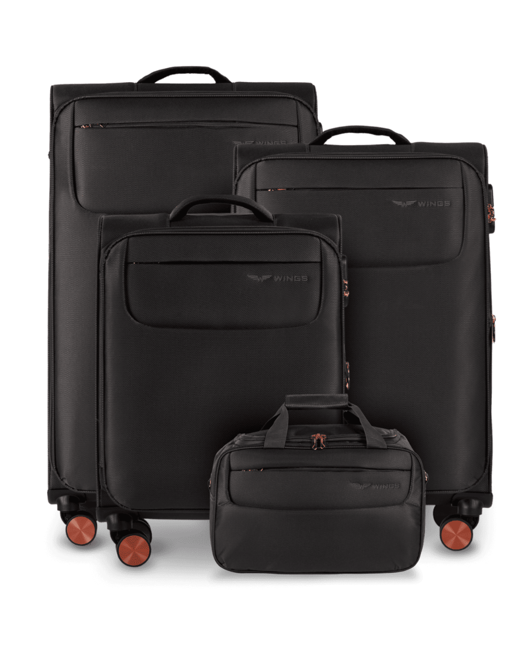 TERN 3-Suitcase Set + WINGS Carry-on Bag GREY