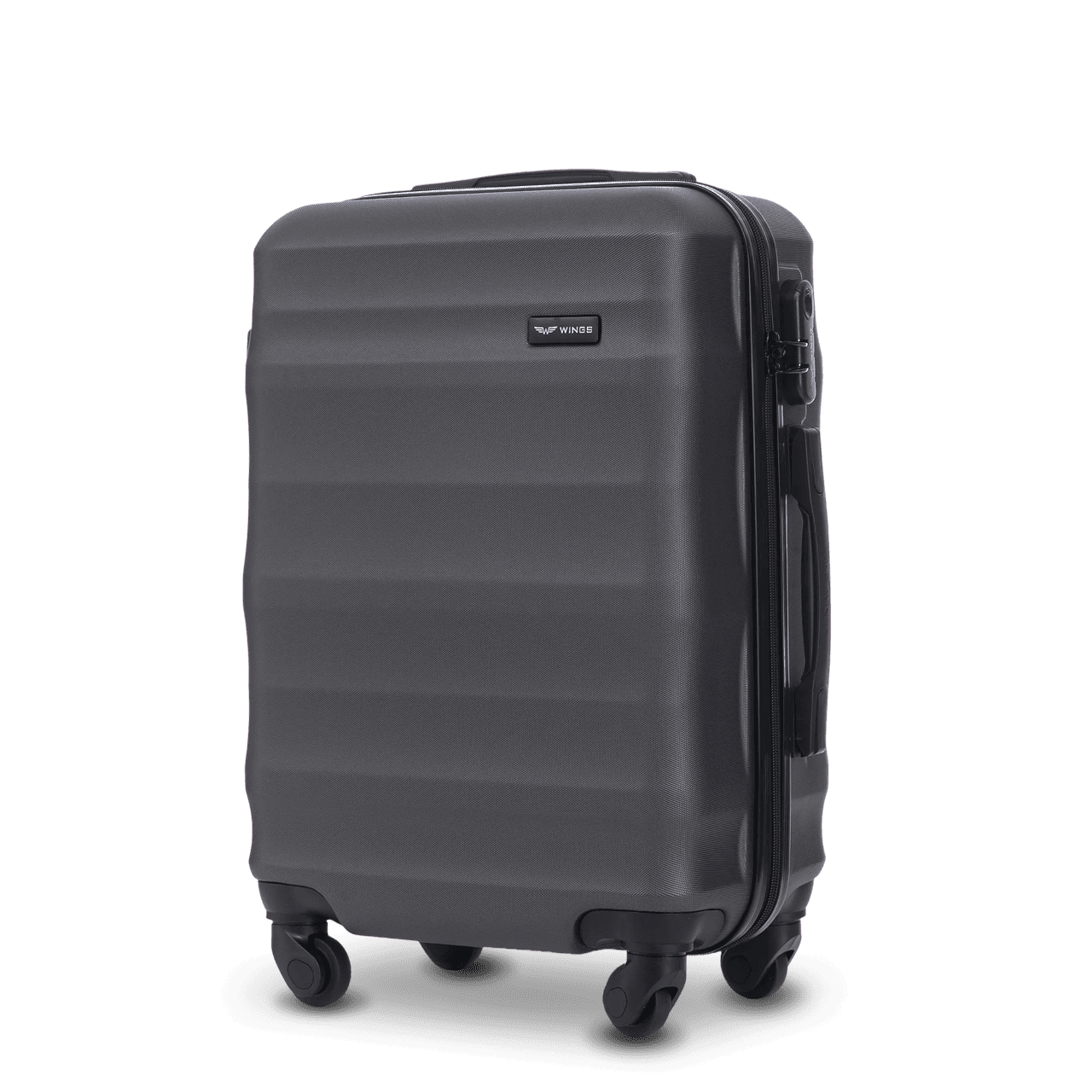 Kabinkový kufr WINGS ABS+ VULTURE 20" TMAVOŠEDÝ