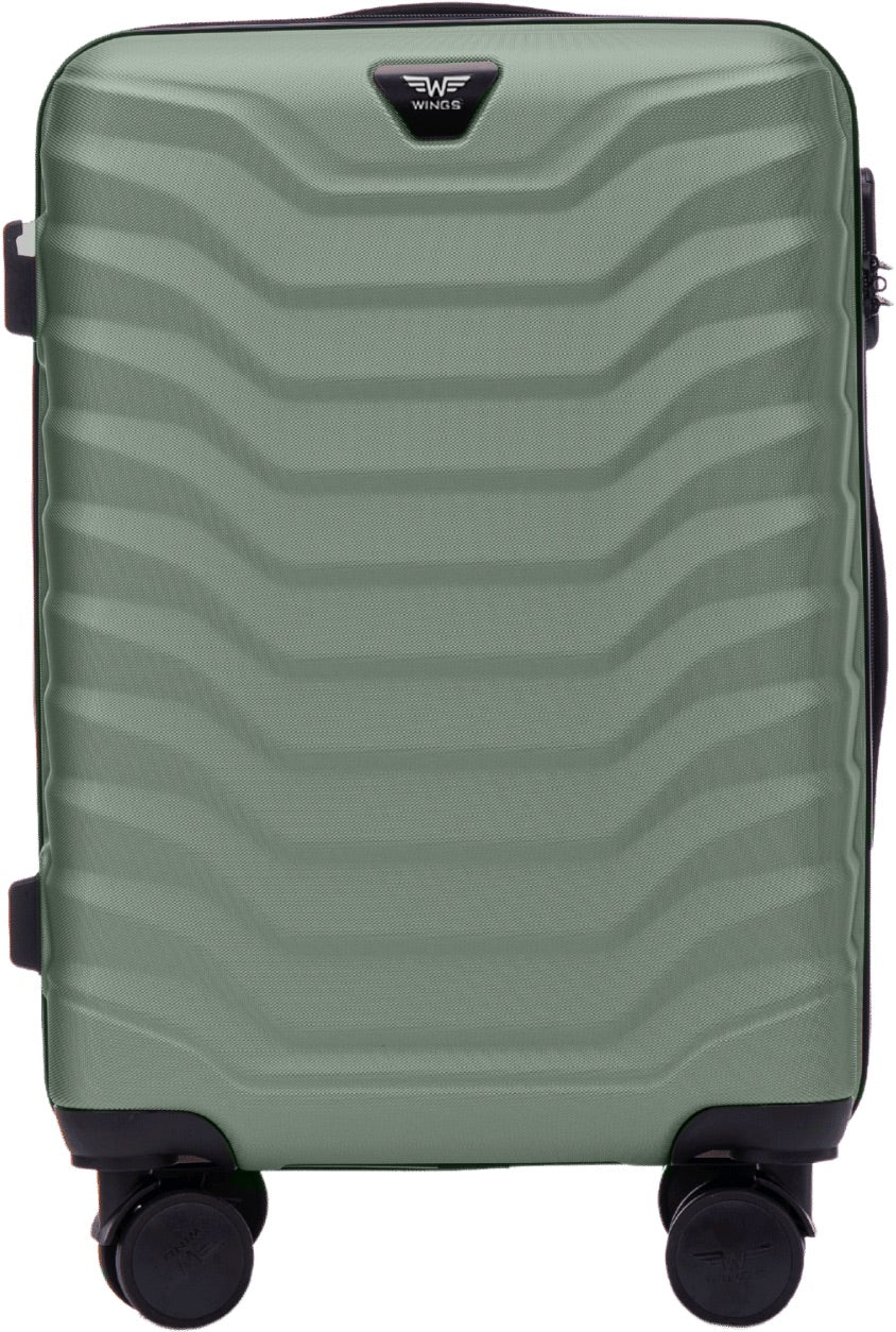 Wings PEAFOWL 2.0 20" Cabin Suitcase ARMY GREEN