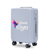 Valise cabine Wings PERSONALIZED ABS+ 20" BLEU PASTEL
