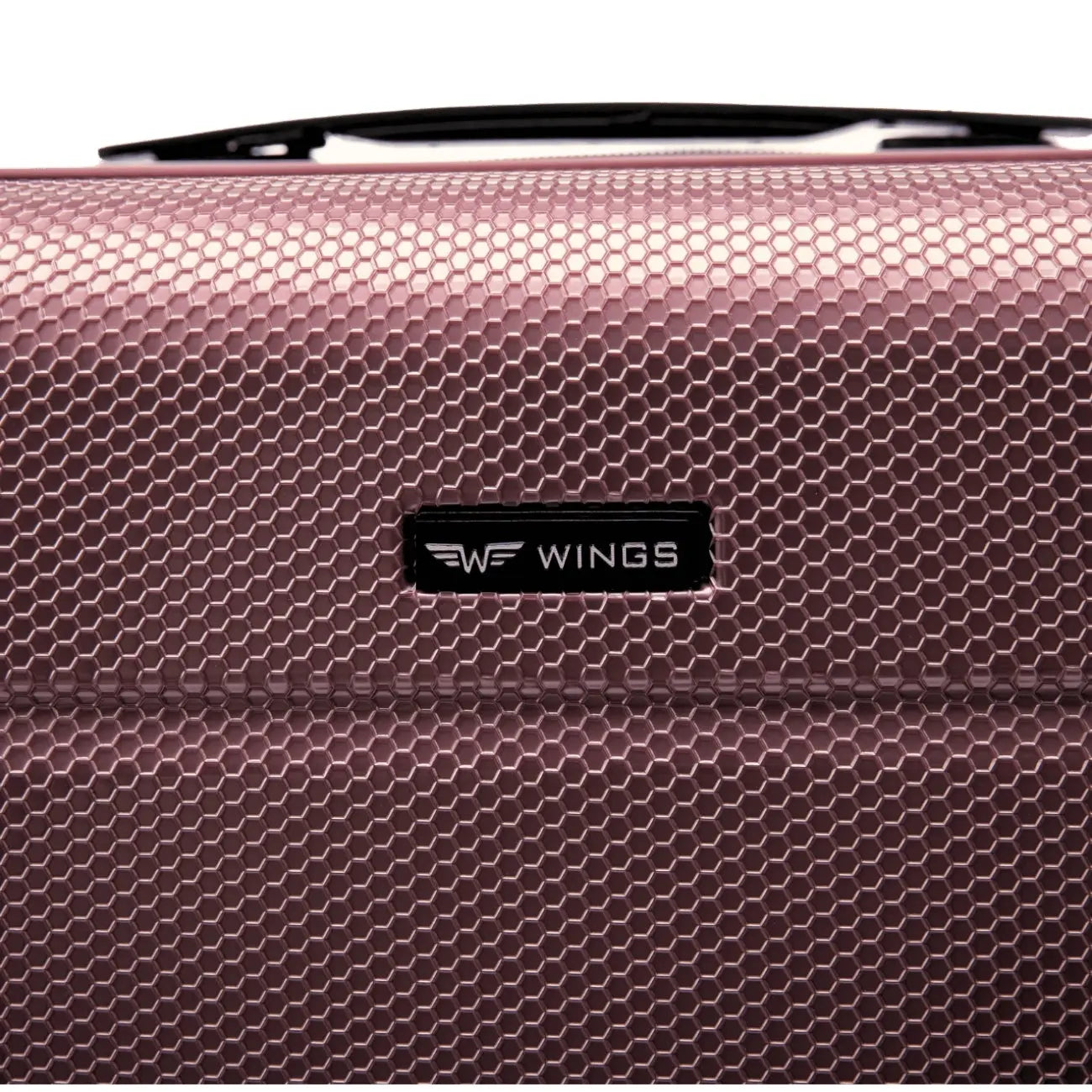4er-Set Wings CRAKE-Koffer S/M/L + ROSE GOLD-Reisetasche