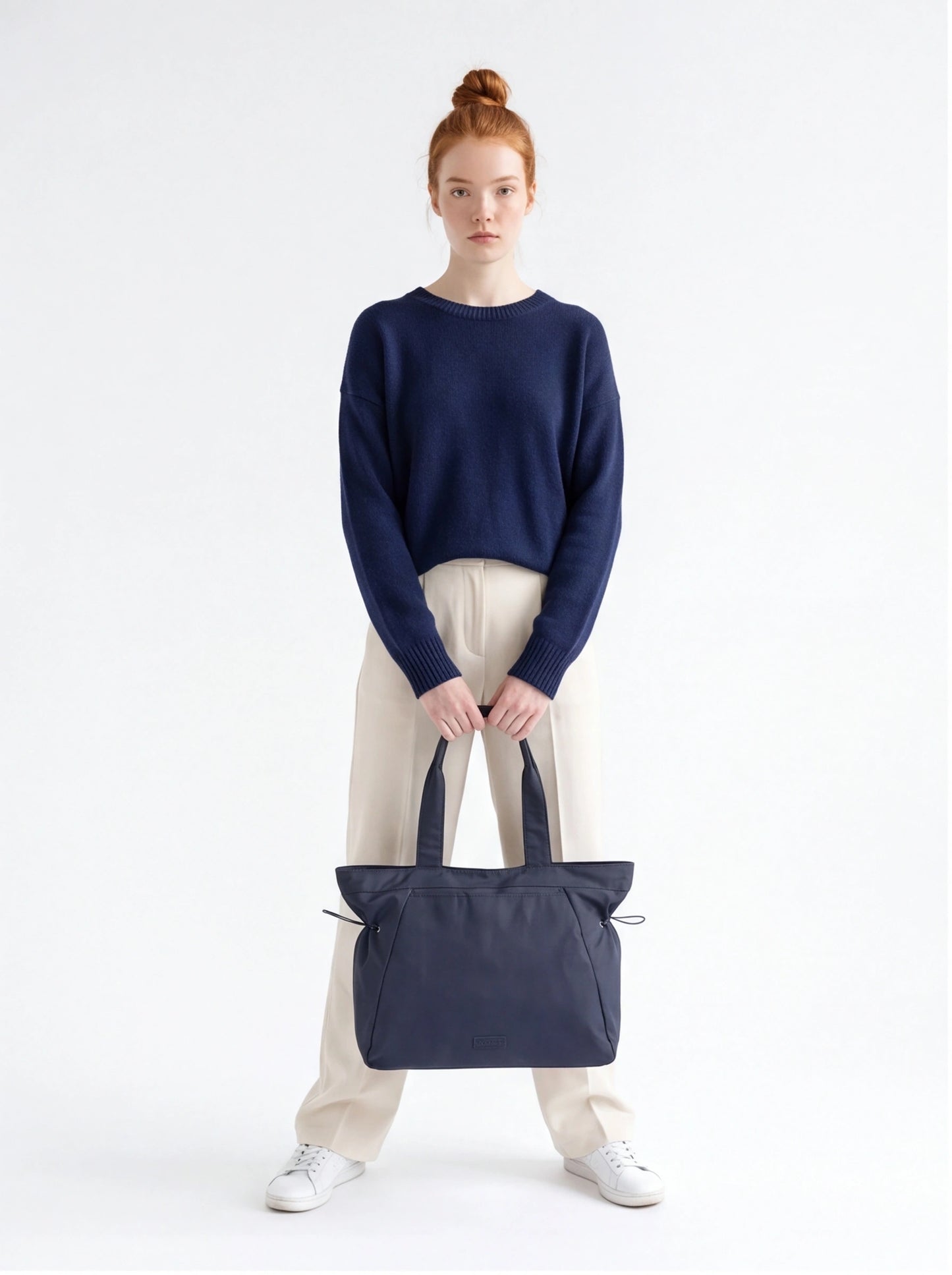 Taška shopper WINGS SOLENNE 14L prostorná NAVY BLUE